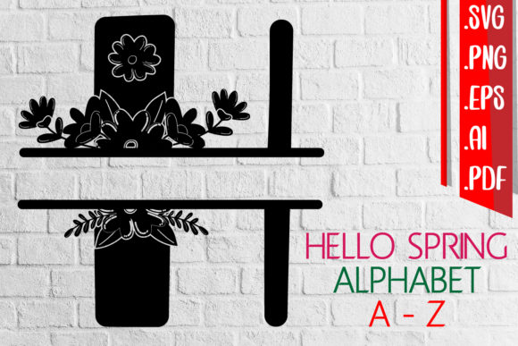 Download Hello Spring Monogram a-Z&nbsp; - Spring Collection