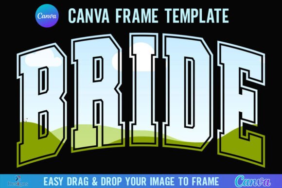 Download Bride Canva Frame Wedding Bridal Varsity - Bridal Collection